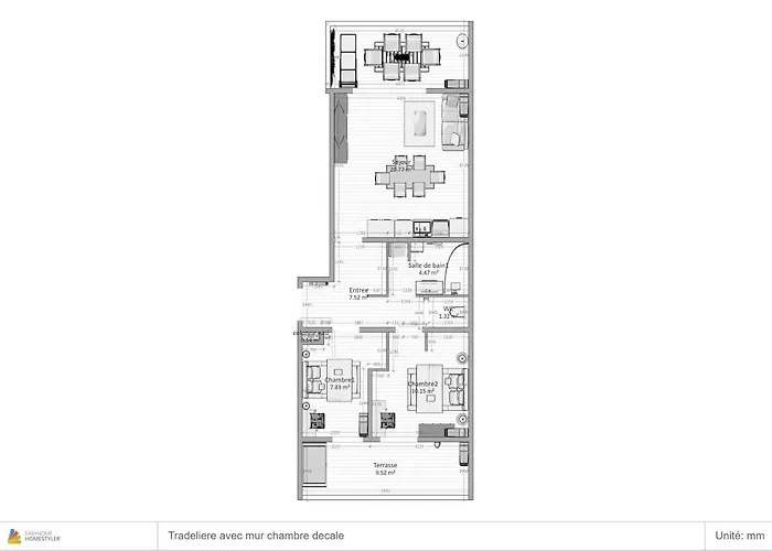 3 Pieces, Refait A Neuf, Standing, Piscine, A Pieds Lägenhet