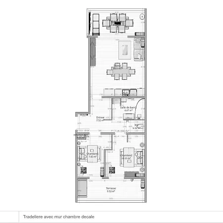 3 Pieces, Refait A Neuf, Standing, Piscine, A Pieds شقة
